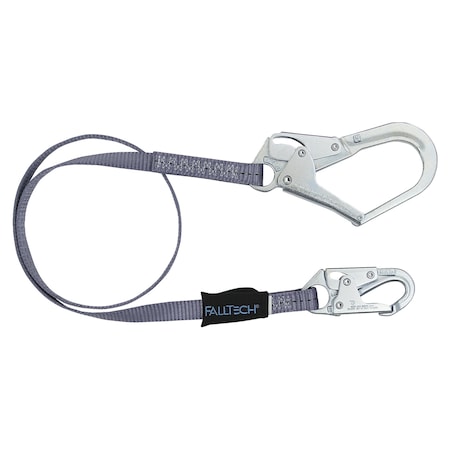 Falltech 6ft RESTRAINT LANYARD, WEB WITH REBAR 82063